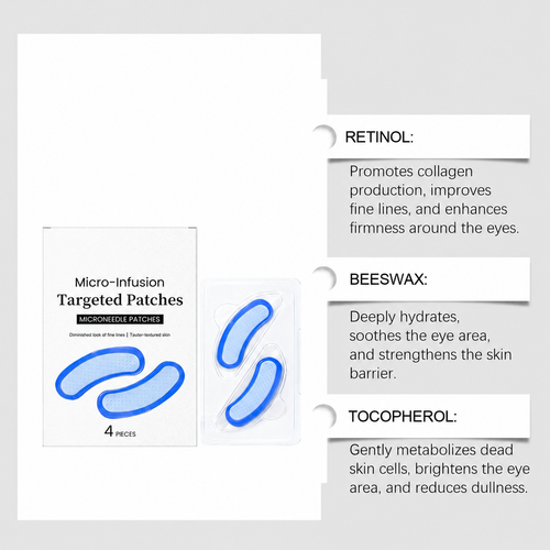 💎 Advanced Micro-Infusion Eye Patches — Targeted Hydration for a Smoother, Refreshed Look ✨