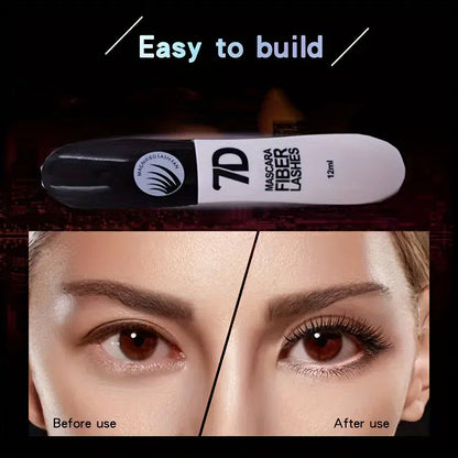 👁️ LIMITED TIME 50% OFF! ✨ 7D Waterproof Fiber Mascara – Bold Volume, Length & Curl – Smudge-Proof, Clump-Free & Easy to Remove ✨